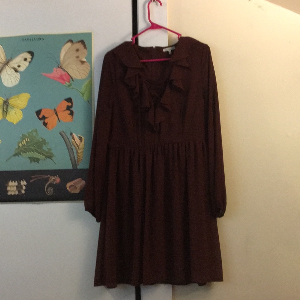 Lace up dress
